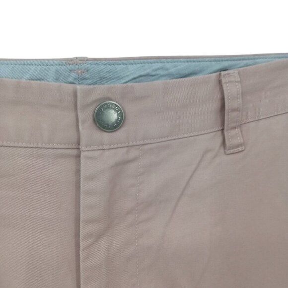Bonobos Tailored Fit Straight Leg Chino Pants Size 35 x 32 Cotton Soft Pink - Picture 2 of 10